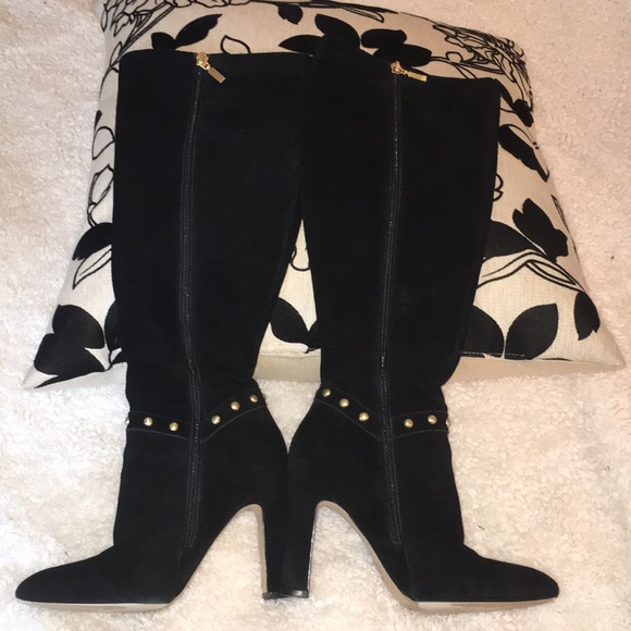 Kelly Over the knee Studded Boot. - Picture 2 of 7